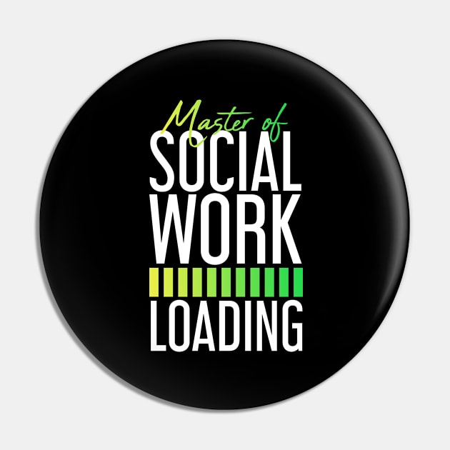 Social Worker Loading Social Work Pin by TheBestHumorApparel