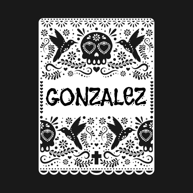 GONZALEZ SURNAME GIFT IDEA by Cult Classics