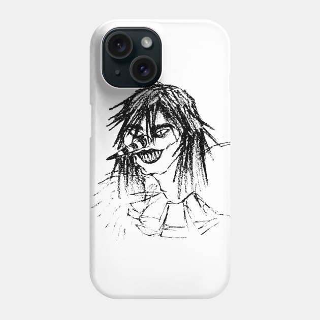 Laughing Jack The Clown Creepypasta Fan Art Phone Case by kuraimochi
