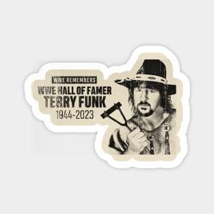 WWE REMEMBERS - TERRY FUNK Magnet