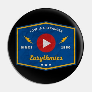 Eurythmics // Play Button Pin