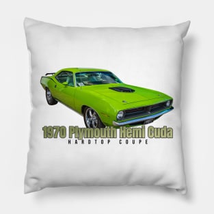 1970 Plymouth Hemi Cuda Hardtop Coupe Pillow