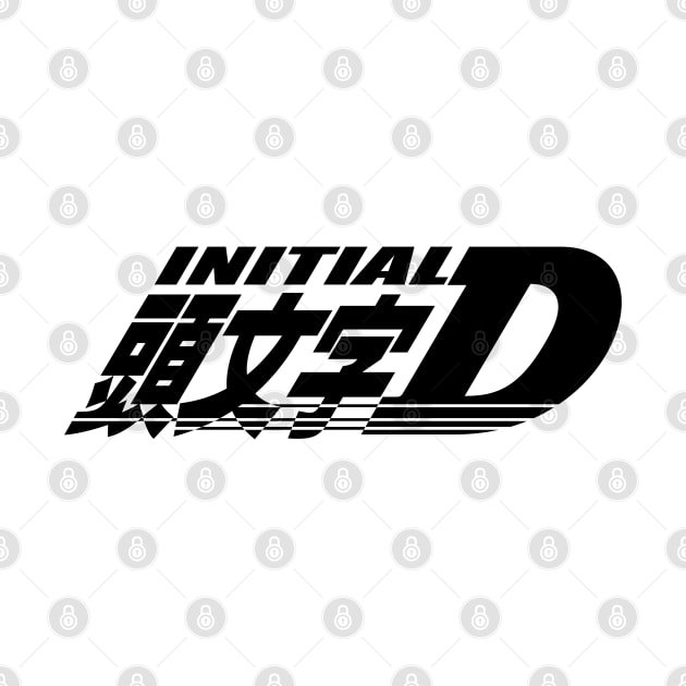 Initial D Logo (Small and Centered) by gtr