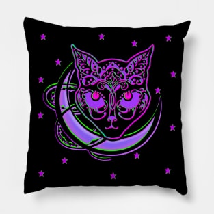 Cats in Outer Space Pillow