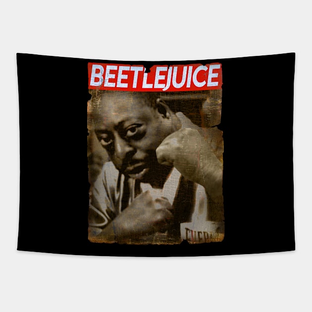 Beet Boxing - Beetlejuice Tapestry by CrazyRich Bimasakti1'no11