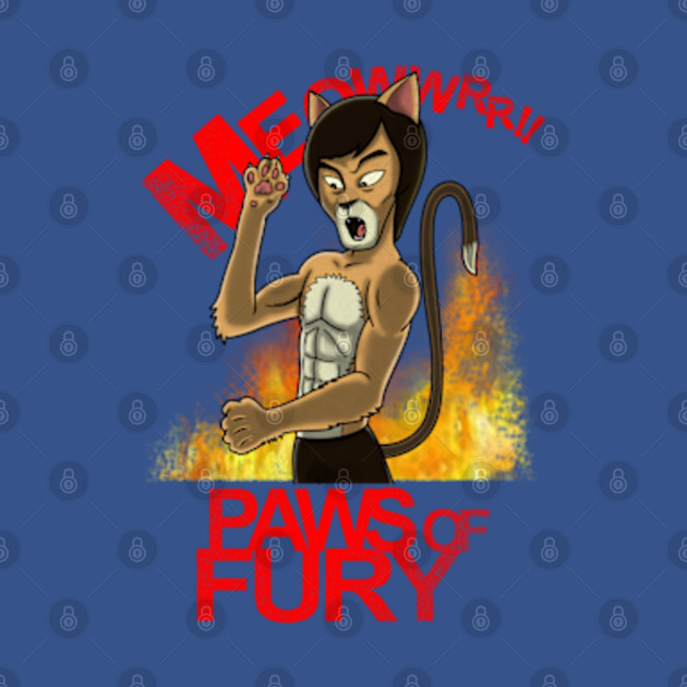 Disover Paws of Fury - Movie Parody - T-Shirt