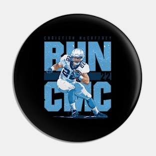 Christian Mccaffrey Carolina Cmc Pin