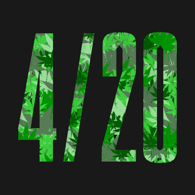 4/20 Shirt for Cannabis Day by Unelmoija