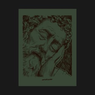 Portrait of Charles De Maigny | Dark Green Version T-Shirt