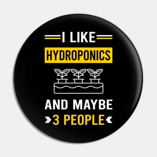 3 People Hydroponics Hydroponic Pin