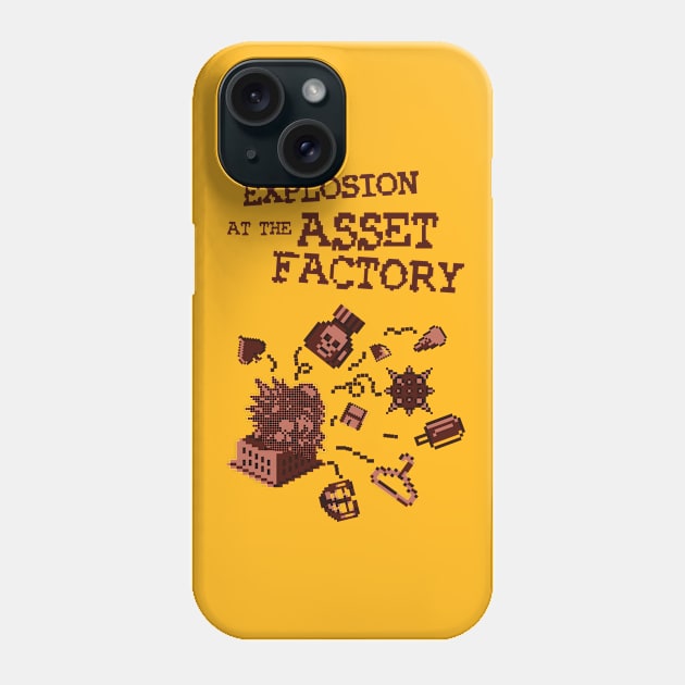 Explosion at the Asset Factory Phone Case by Duckfeed.tv Merch Store