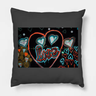 Love quotes art Pillow