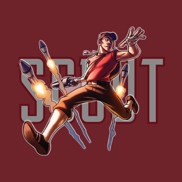 Scout - Team Fortress 2 by Shapwac12