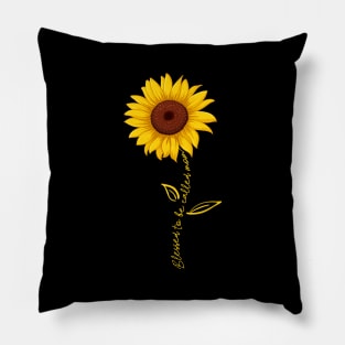 Blessed To Be Called Mom Sunflower Mothers Day Pillow