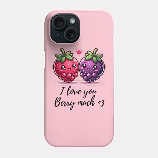 I Love You Berry Much | Valentine | Valentines Gift | Cute Phone Case
