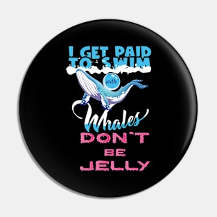 Whale Marine Biologist Marine Mammal Pin