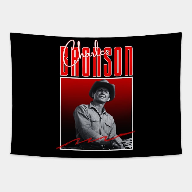 Charles bronson///original retro Tapestry by DetikWaktu