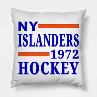 NY Islanders Hockey 1972 Classic Pillow