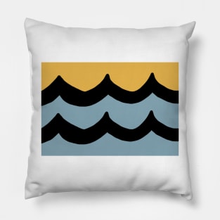 Simple wave Pillow