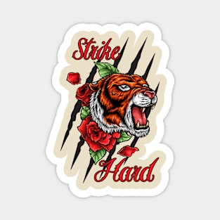 STRIKE HARD! Magnet