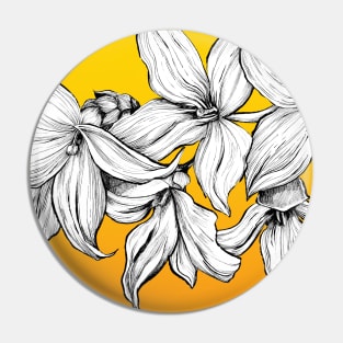 Ink - Forsythia Variation 1 Pin