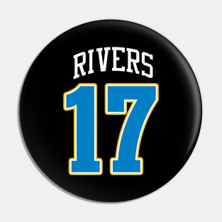 Philip Rivers #17 Pin