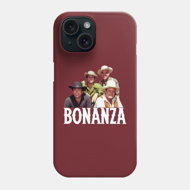 Bonanza - Group - Tv Western Phone Case by wildzerouk