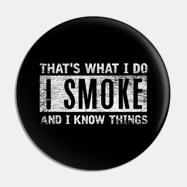 Smoker Smoking Pin by Teeladen