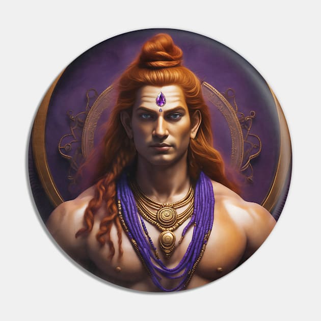 Shiva Pin by PurplePeacock