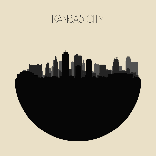 Kansas City Skyline by inspirowl