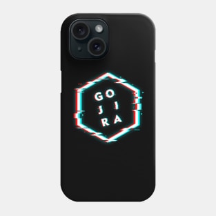 GOJIRA POLYGON GLITCH Phone Case