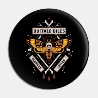 Buffalo Bill Rubbing Lotion - Horror Movie Pin