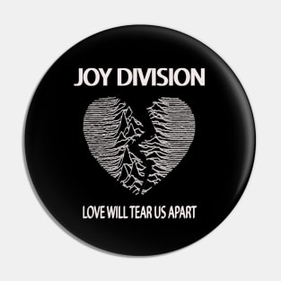 Joy Division - Love will tear us apart Pin