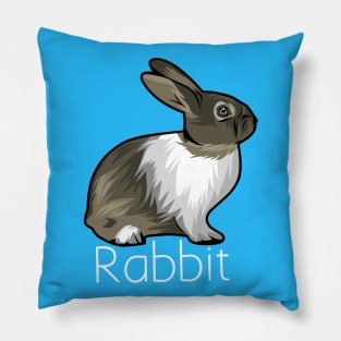 Cartoon Rabbit Pillow