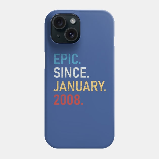 epic since january 2008 Phone Case by vintage-corner