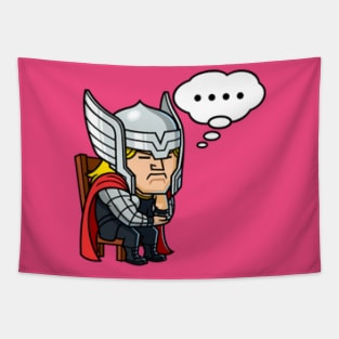 chibi marvel thor Tapestry