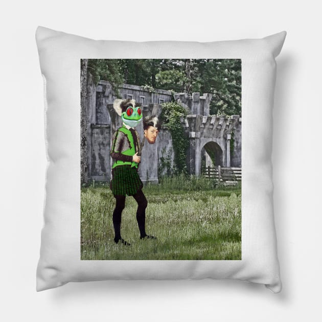 Frog Prince Pillow by Loveday101