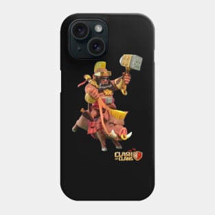 Super Hog Rider Riding - Clash of Clans Phone Case