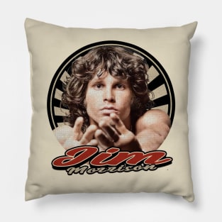 Vintage 80s Jim Morrison Pillow