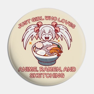 just girl who loves anime, ramen and sketching Pin