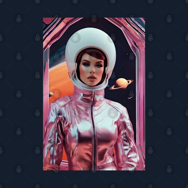 Soviet female astronaut by Spaceboyishere