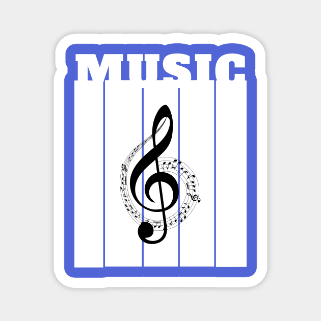 music lovers Magnet by Leap Arts