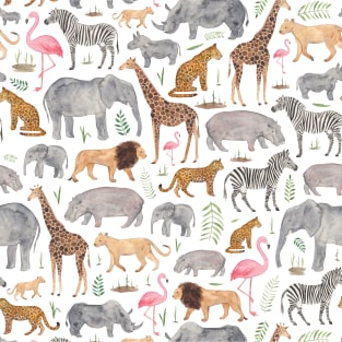 Safari Animals Magnet