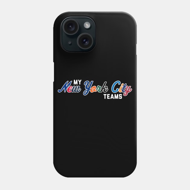 New York City Sports T-Shirt Phone Case by Kings83