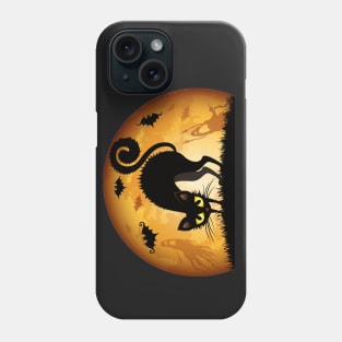 Halloween Black Cat Phone Case