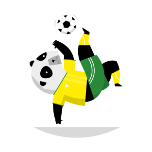 Soccer Panda T-Shirt