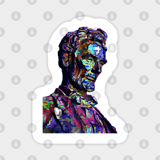 Abraham Lincoln Magnet by CANJ72