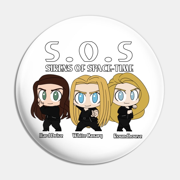 Sirens of Space-Time - Legends of Tomorrow Pin by RotemChan