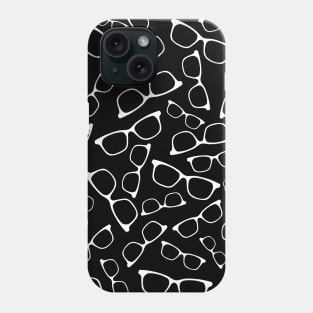 White Glasses Phone Case