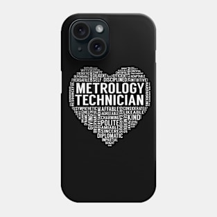 Metrology Technician Heart Phone Case